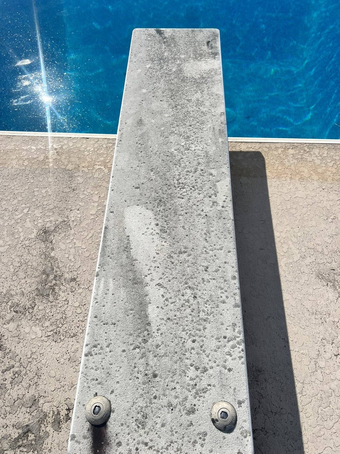 Concrete restoration before