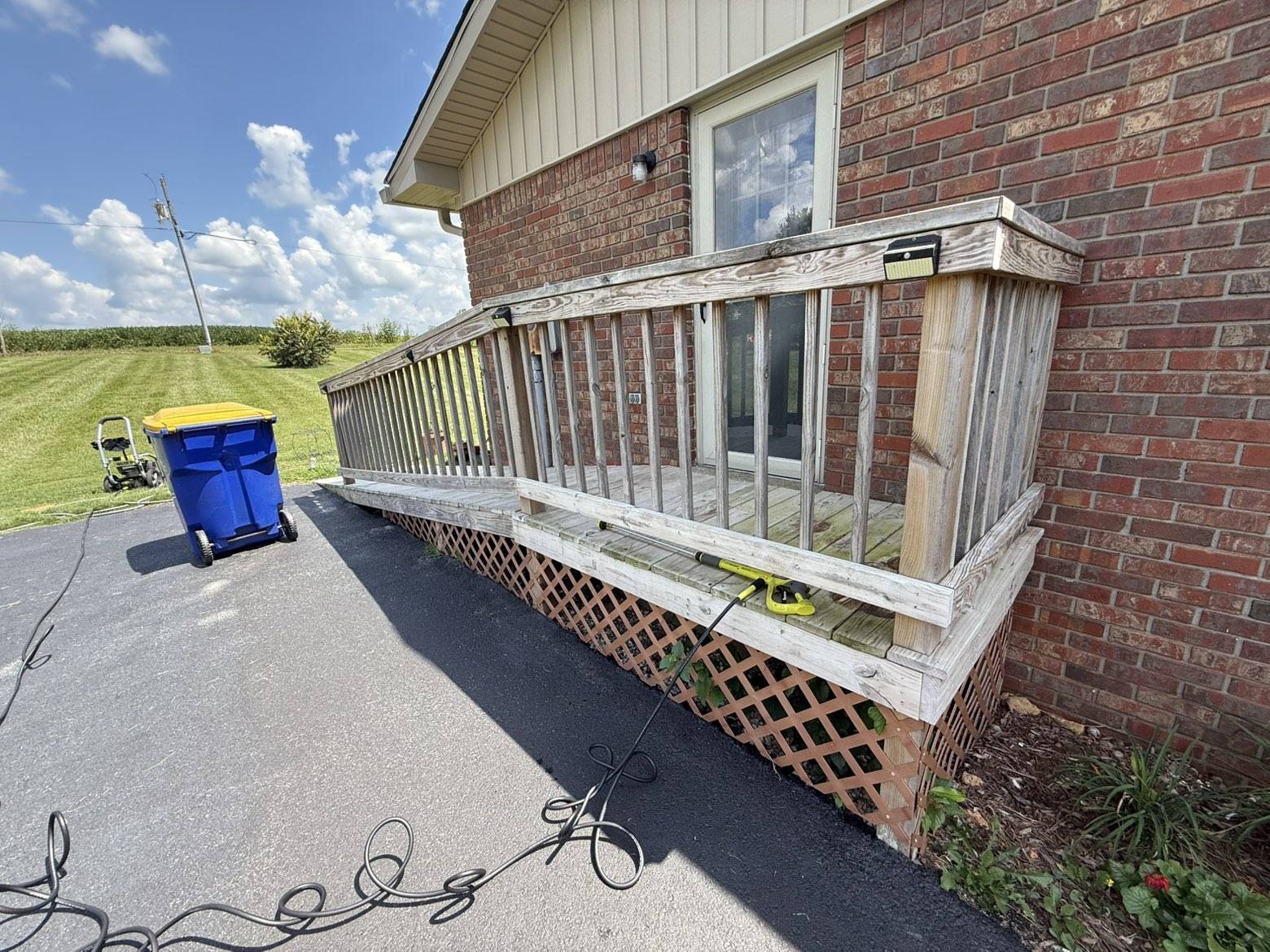 House soft washing before